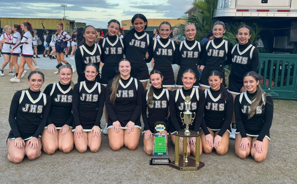 JHS cheer team places nationally