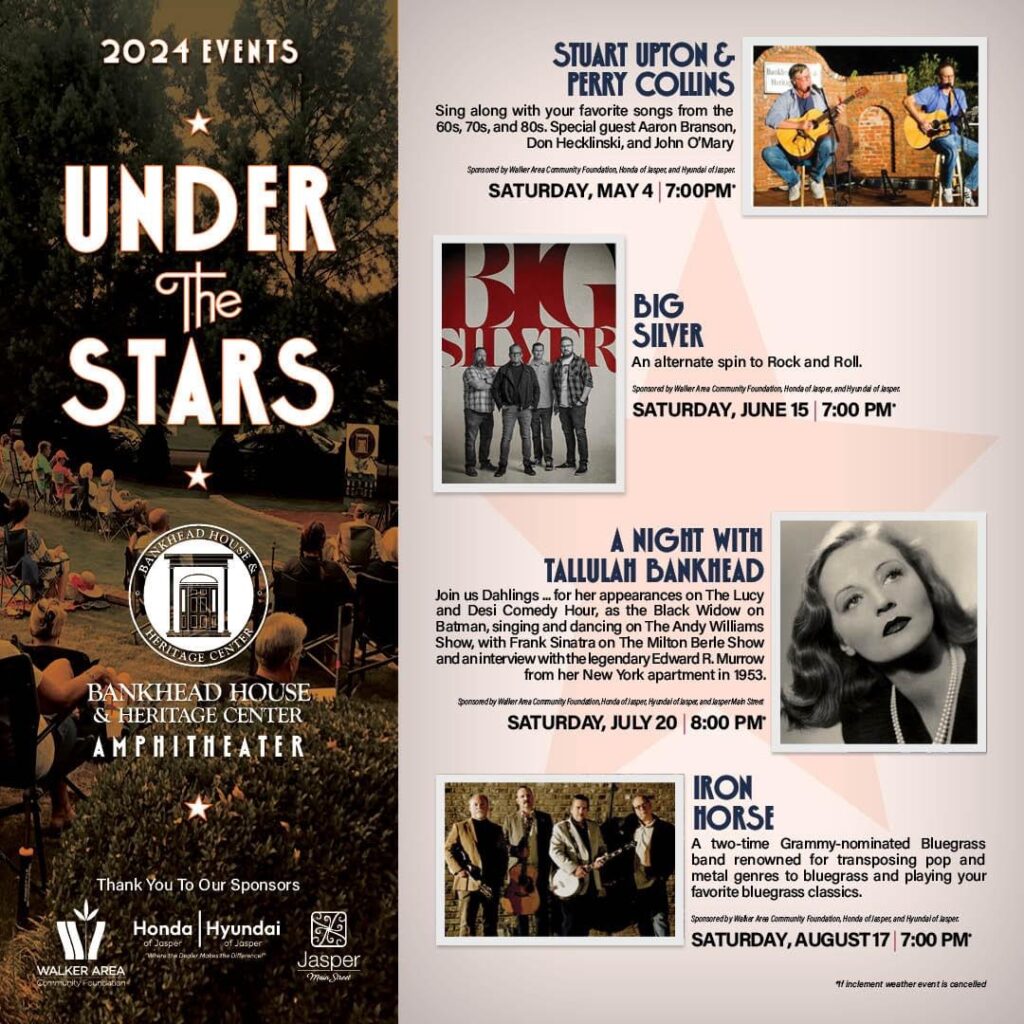 ’Under the Stars’ events at Bankhead House kick off tonight